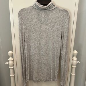 Grey turtleneck